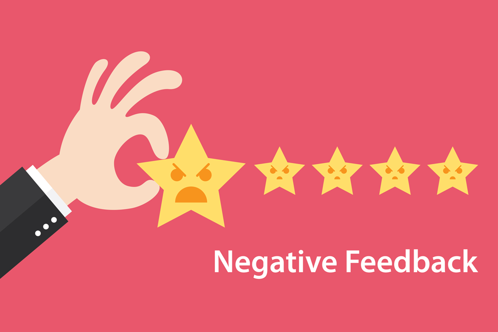 Preventing negative feedback on Amazon