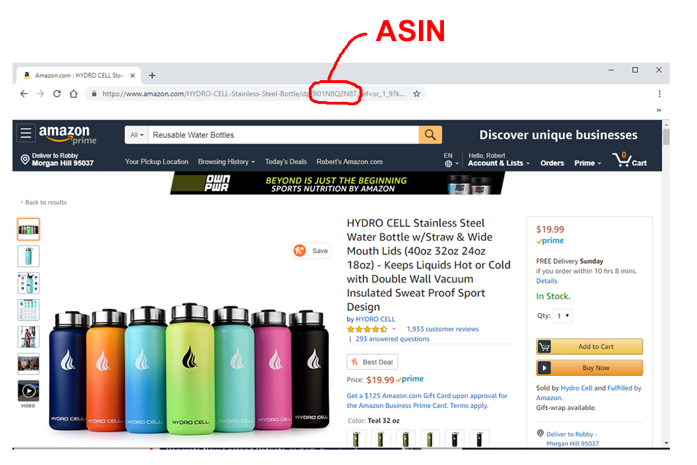 amazon asin