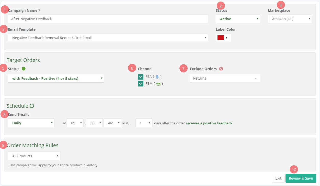 How to Create Amazon Email Marketing Campaigns FeedbackWhiz
