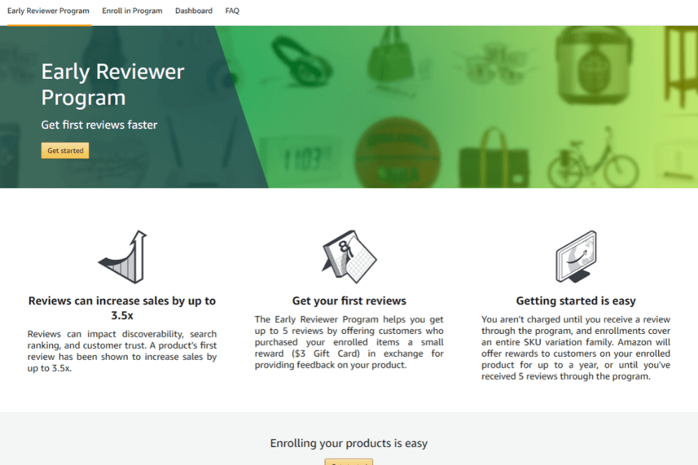 Amazon Early Reviewer Program