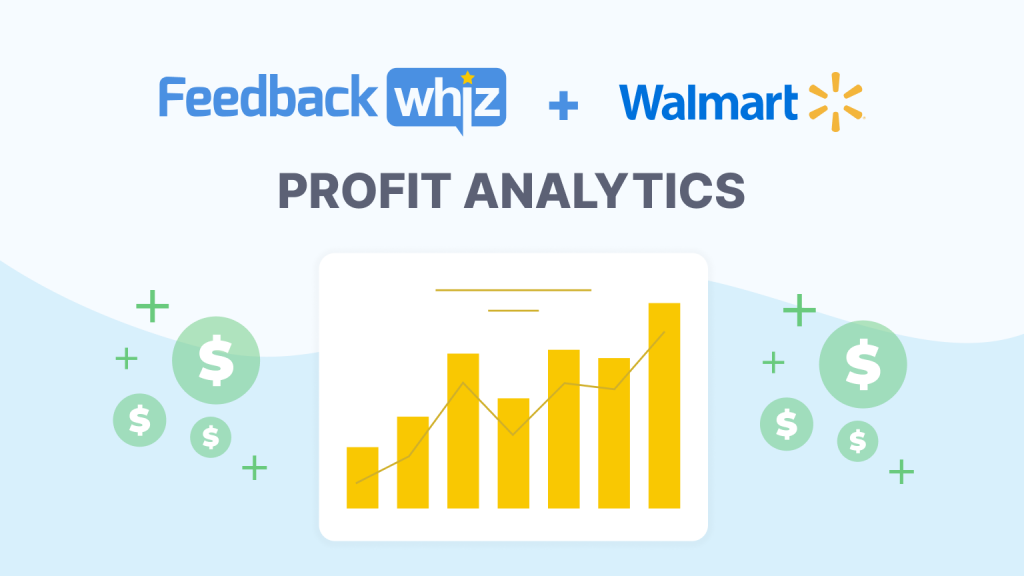 FeedbackWhiz Profit Analytics + Walmart Illustration